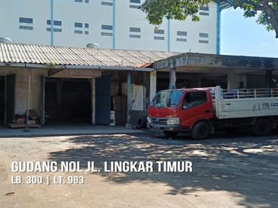 Gudang Nol Jalan Raya Lingkar Timur Sidoarjo, Kontener 40 fit masuk