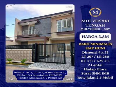 Jual Rumah Mulyosari Tengah Surabaya dkt Pakuwon City Kenjeran Nego