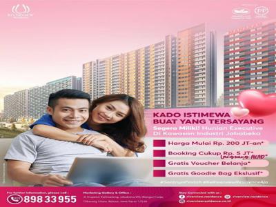 RIVERVIEW APARTMENT TANPA DP CICILAN 1 JTAN