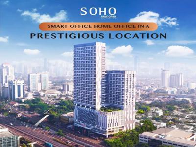 Ruang kantor luas di lokasi Premium di SOHO Pancoran Jakarta Selatan
