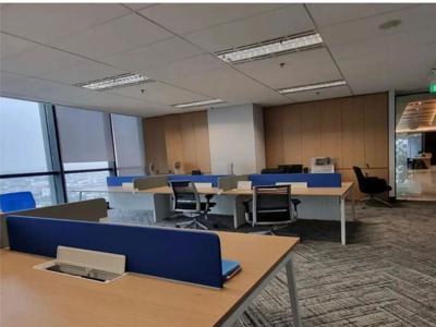 Sewa Kantor 1900 m2 Siap Huni di Prosperity Tower SCBD, Harga Nego