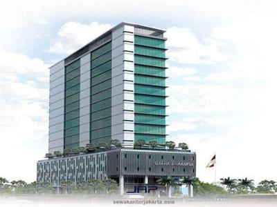 Sewa Kantor Menara Binakarsa 382 m2 Bare - Kuningan Jakarta Selatan