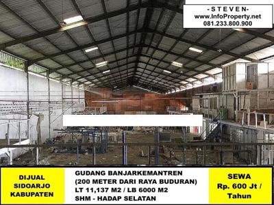 SEWA - SIDOARJO - GUDANG BUDURAN SIDOARJO