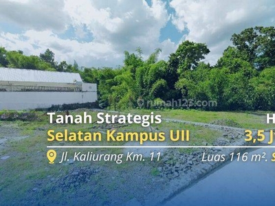 3 Jutaan Tanah Jakal Km 13, Area Kos Kampus Uii Siap Ajb