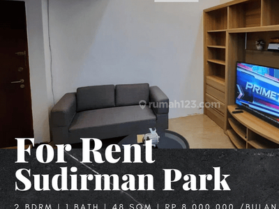 Disewakan Apartemen Sudirman Park 2 Bedroom Full Furnished