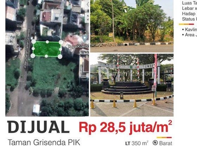 Kavling Daerah Taman Grisenda Pik Jakarta