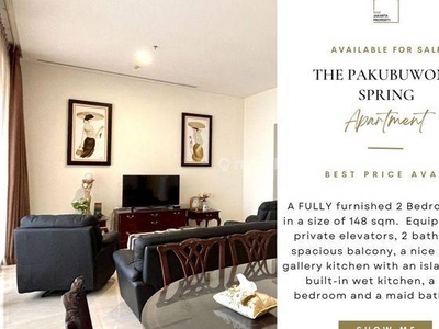 Pakubuwono Spring Apartment, 2br, Ready To Move In, Best Price