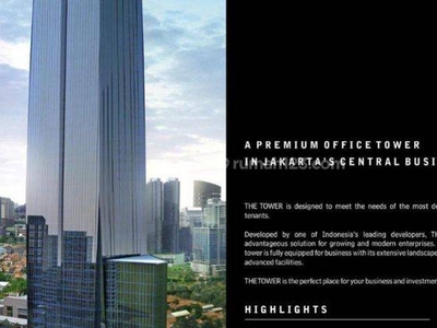 the tower, the large and luxury office tower at jakarta