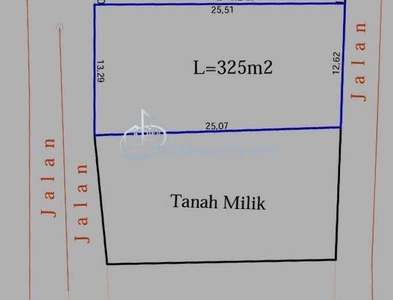 325 sqm exotic freehold land in Padang Linjong