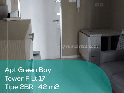 Apartement Green Bay Tower F Lt 17, 2br, Full Furnished