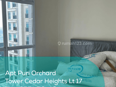 Apartement Puri Orchard Tower Cedar Heights Wing A Lt 17, 2br, Semi Furnished