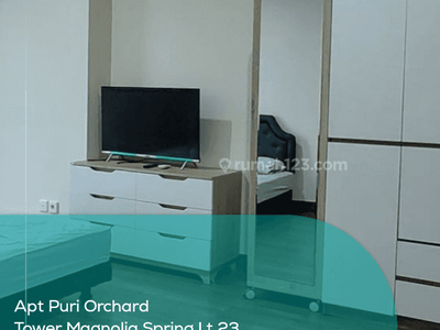 Apartement Puri Orchard Tower Magnolia Spring Wing A Lt 23, 2br, Full Furnished