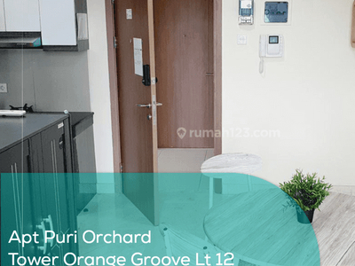 Apartement Puri Orchard Tower Orange Groove Wing A Lt 12, 2br, Full Furnished