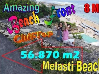 ClifTop Beach Front Ocean View 56,870 m2 di Ungasan Jimbaran