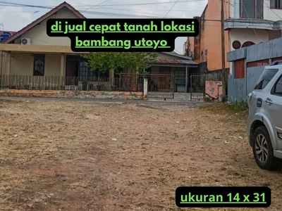 Dijual Tanah Kosong Jalan Bambang Utoyo.