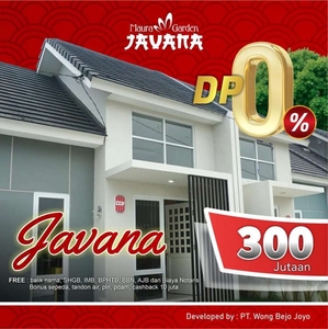 (DP 0) Rumah Maura Javana Cerme 300 Juta-an