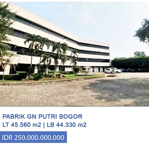 For Sale Pabrik Dan Gudang Ex Garment Di Gunung Putri Bogor Jawa Barat