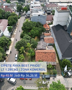 Harga Terbaik Rumah Hitung Tanah Di Area Cipete Raya Jakarta Selatan