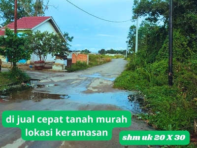 ijual Tanah Kosong Daerah Kramasan Belakang Poltek Sriwijaya