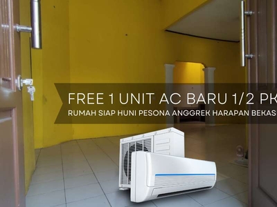 Jual Rumah di Pesona Anggrek Harapan Bekasi, FREE 1 UNIT AC