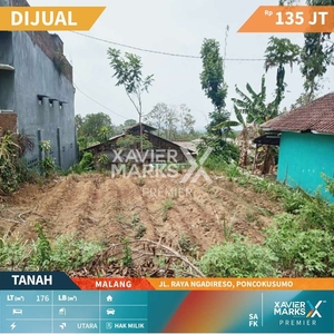 K087 Tanah Dijual dan Siap Bangun Nol Jalan Raya Cocok Untuk Ruko