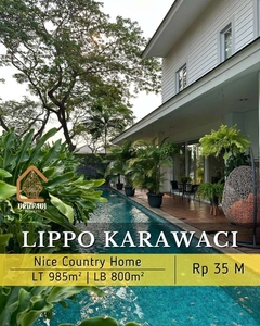 NICE COUNTRY HOME AT TAMAN GOLF LIPPO KARAWACI