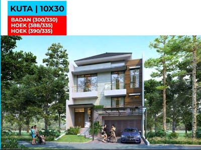 Rumah Dijual Pik 2 Ukuran 10x30 Pantai Bukit Villa 300m Pik2