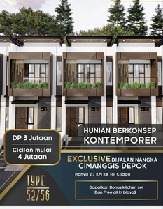 Rumah harga perdana di cimangis free all in