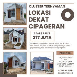 Rumah Huni Konsep Cluster Harga Terjangkau BISA DICICIL DP RINGAN