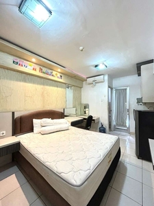 Studio Green Bay Pluit Fully Furnished Lantai Rendah Lift Cepettt