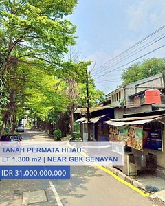 Tanah Dijual Di Jl Limo 5 Permata Hijau Kebayoran Lama Jakarta Selatan