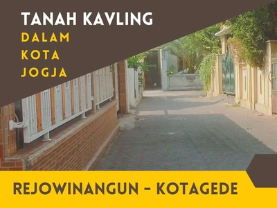 Tanah Kavling SHM Pekarangan di Jl Kusumanegara dekat Gembira Loka