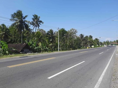 Tanah Paling Murah Tepi Jalan Nasional Wates, Kulon Progo.