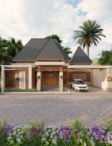 Villa Investasi Furnished Dekat Sleman Plus Pengelolaan SHM