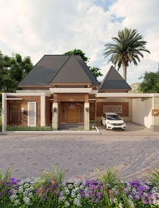 Villa Investasi Furnished SHM Dekat Sleman Plus Pengelolaan