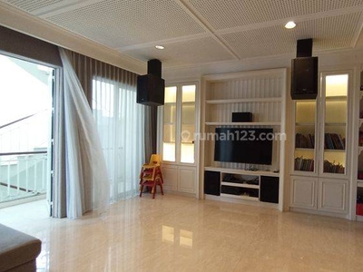 Rumah mewah minimalis modern 4 lantai 6 kamar full furnish di kelapa gading