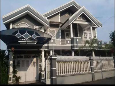 Dijual rumah mewah 2 lantai diSukabangun 2 Km. 6,5 Lt: 260/m2 Hrg: 2 M