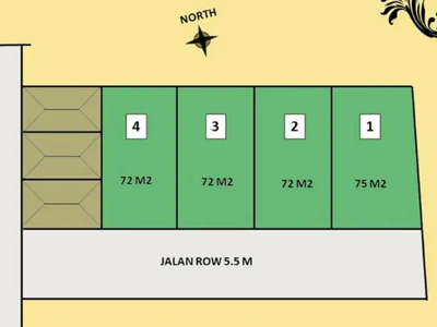 Dijual kavling Murah Di Pinggir Jalan Utama Pancoran Mas