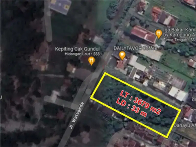 Dijual Tanah Premium Jalan Watugede dekat Apartemen Amarta Palagan