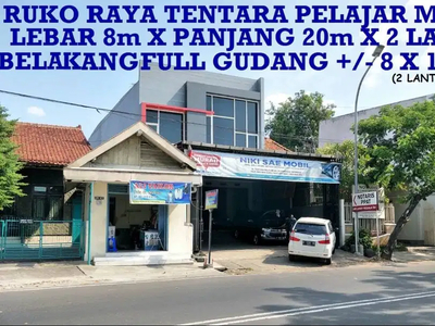 Ruko HM 2 Lantai Jl.Raya Tentara Pelajar Mrican Ps.Kambing Semarang