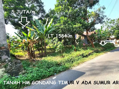 Tanah HM Gondang Timur V Tembalang UNDIP Semarang