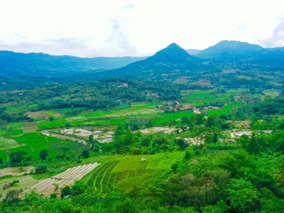 Tanah Kavling villa murah fasilitas premium view pegunungan Bogor