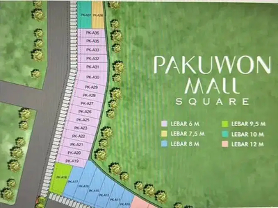 Tanah Komersial Pakuwon Mall Square PK-A33