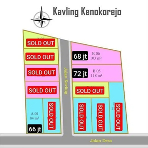 TANAH KVLING DIJUAL DEKAT JALAN RAYA KEMASAN - MULUR