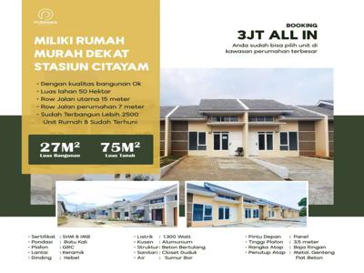 3 Juta Bisa Punya Rumah Tanpa DP di Depok