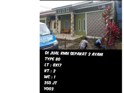 D jual rmh type 80 d sepakat 2 Ayani, lokasi strategis dan ramai