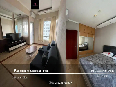 Dijual Apartement Sudirman Park Middle Floor 2BR Full Furnished