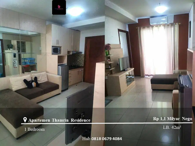 Dijual Apartement Thamrin Residence Type L High Floor 1BR Full Furnish