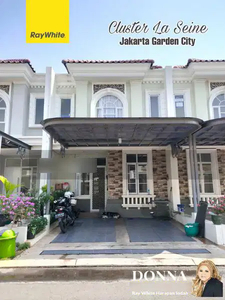 Dijual Cepat Rumah Cantik di Cluster La Seine, Jakarta Garden City