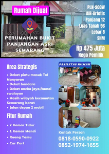 Dijual Rumah Area Semarang Barat